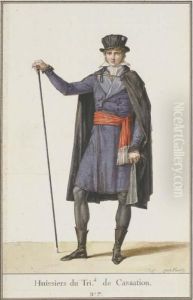 A Bailiff Of The Supreme Court Of Appeal by Carle Vernet