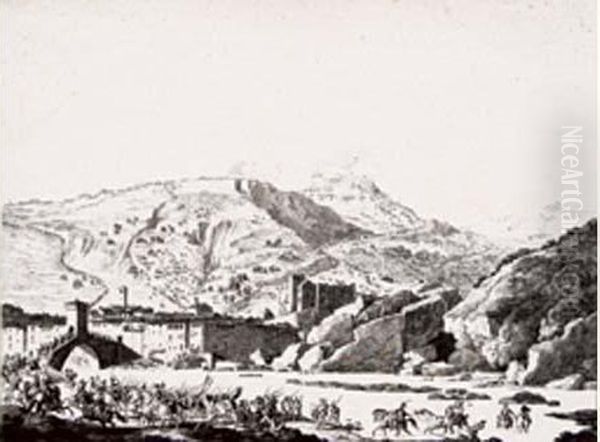 Troupe Militaire A Entrevaux - view 1