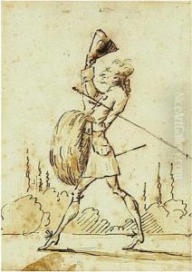 Caricature Of A Dandy