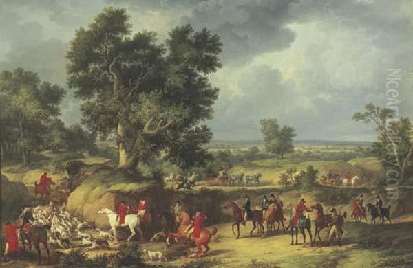 Chasse A Courre: A Stag Hunt - view 1