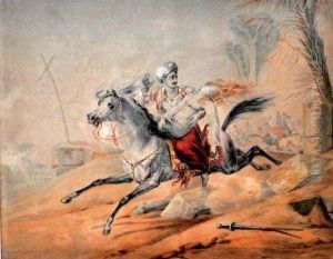 Ismael Et Maryam, S'echappant A Cheval