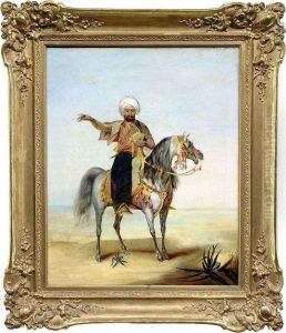 Oriental Horsemen by Horace Vernet
