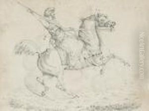 Mounted Arabian Knight