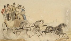 The Dover Coach by Horace Vernet