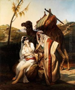 Juda Und Tamar by Horace Vernet