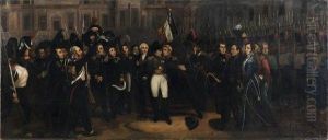  Adieux De Napoleon Ier A La Garde Imperiale A Fontainebleau
Le 20 Avril 1814. 
