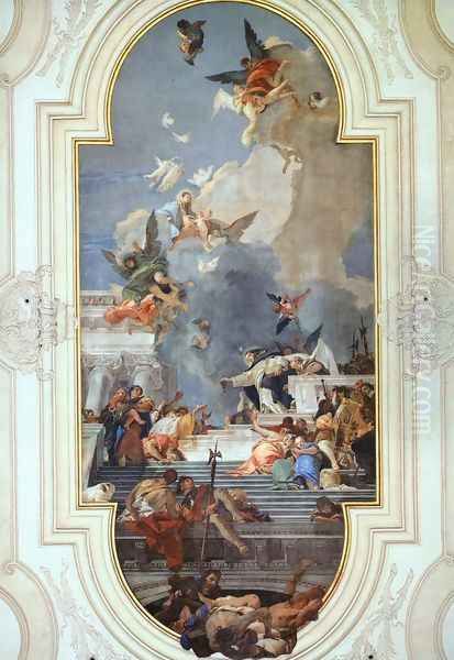 The Institution of the Rosary by Giovanni Battista Tiepolo