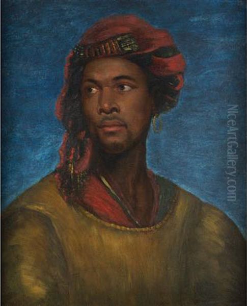 Portrait Of A Moor With A Red Turban - view 1