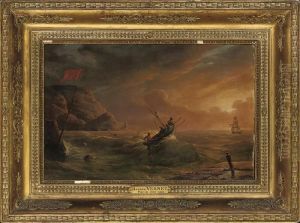 Rowing Out by Horace Vernet