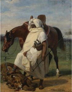 The Lion Hunter by Horace Vernet
