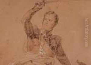 Marschall Ney In Einer Napoleonischen Schlacht by Horace Vernet