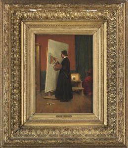 Divine Inspiration by Horace Vernet