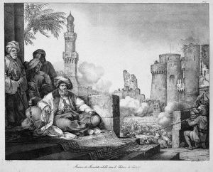 Nach -: Massacre Des Mameluks Da by Horace Vernet