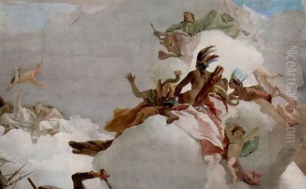 Apotheosis of the Family Pisani, detail 1 - view 1