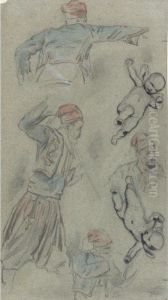 Property From The Estate Of 
Professor Frank Anderson Trapp, To Benefit The National Gallery Of Art 
Acquisitions Fund
 

 
 
 

 
 Studies Of Zouaves And Putti