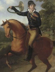 A Huntsman by Horace Vernet