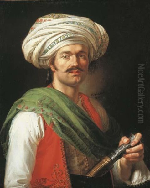 Portrait Presume De Roustan, Mamelouk De Napoleon - view 1