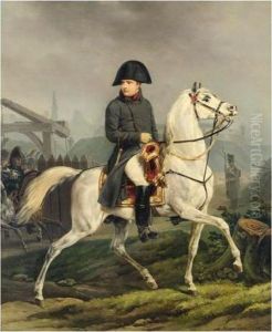 Portrait Equestre De Napoleon 1er