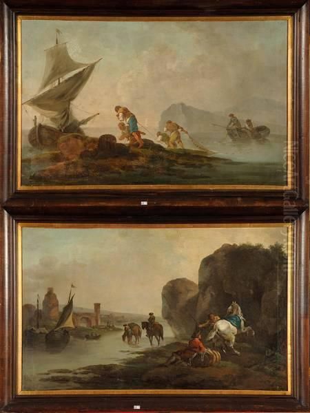 Pecheurs En Bord De Mer - view 1