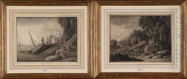 Pecheurs En Bord De Mer - view 1