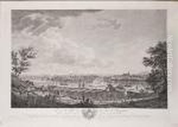 De La Serie Des Ports De France [bayonne] - view 1