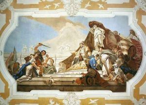 The Judgment of Solomon by Giovanni Battista Tiepolo