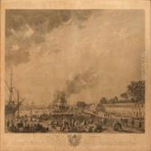 Le Port De Rochfort, Vu Du Magasin Des Colonier