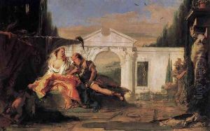 Rinaldo and Armida 1 by Giovanni Battista Tiepolo