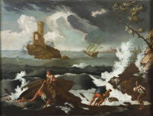 Marina by Claude-joseph Vernet