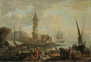 View Of A Harbor