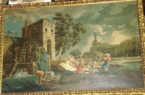 A Windy Day By The River - view 1