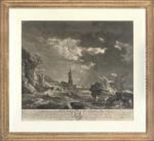 The Shipwreck by Claude-joseph Vernet