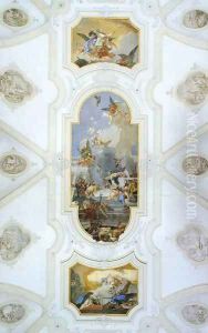 Ceiling frescoes by Giovanni Battista Tiepolo