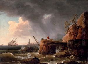 The Tempest by Claude-joseph Vernet