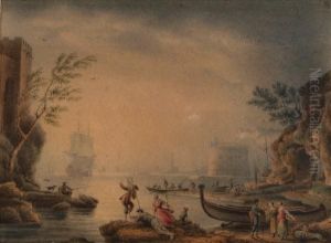 Figures By A Harbour