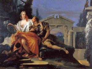 Rinaldo and Armida 3 by Giovanni Battista Tiepolo