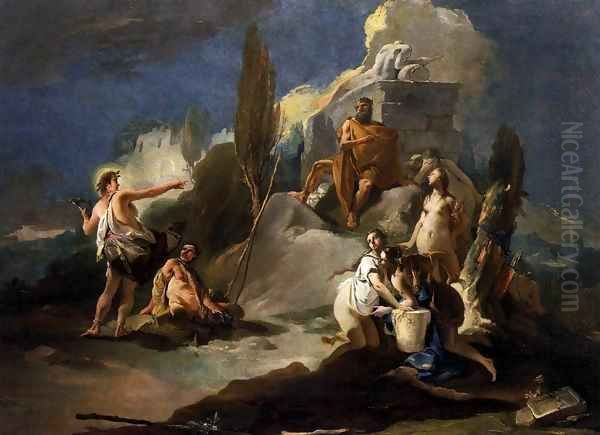 Apollo and Marsyas 2 - view 1