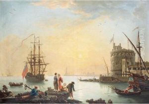 A View Of A Mediterrean Harbour