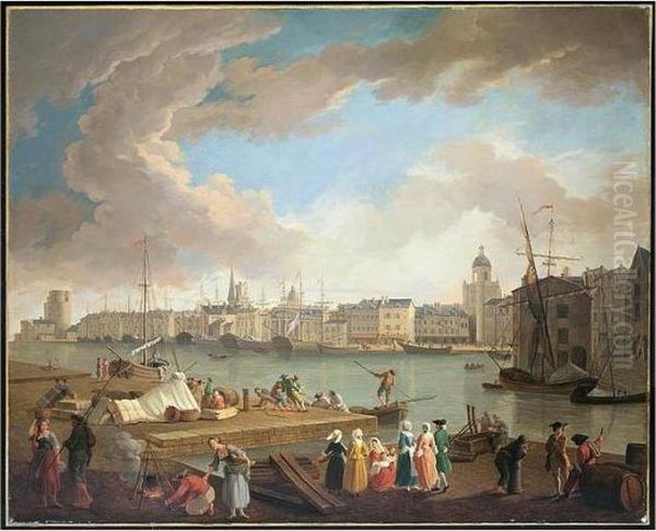 View Of The Port Of La Rochelle, From La Petite Rive - view 1