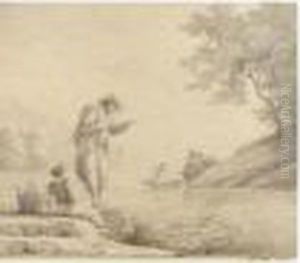 Pecheurs Au Bord De L'eau Pecheurs Au Bord De L'eau