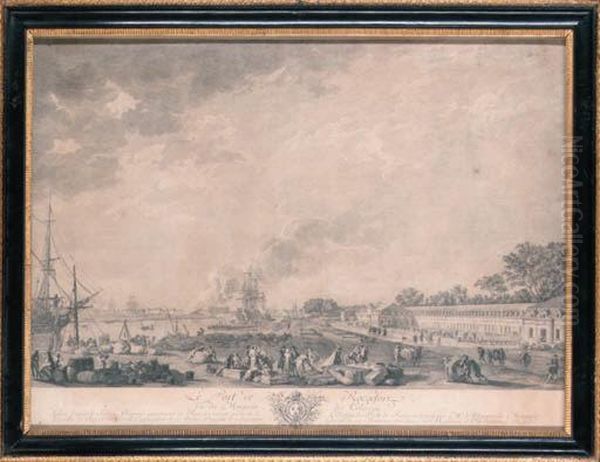Les Ports De France: Le Port 
D'antibes En Provence, Le Port Decette En Languedoc, Le Port Vieux De 
Toulon, Vue De La Ville Et Debayonne, (prise De L'ollee De Bouflers Pres
 La Porte Demousserole), Vue De La Ville Et De Bayonne, (prise Mi-cote 
Sur L - view 1