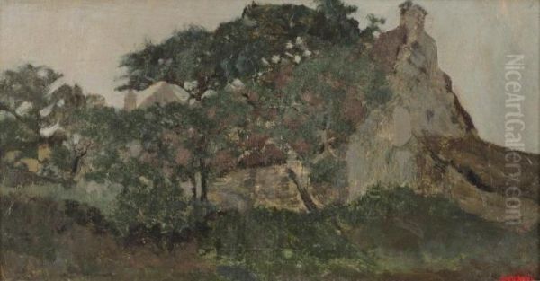 Ferme Entouree D'arbres - view 1