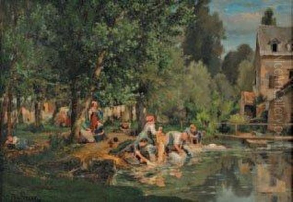 Les Lavandieres - view 1