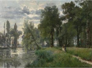 Walking By The River
