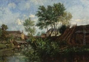 Franzosisches Dorf Am
 Bach.