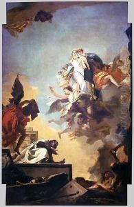 Apparition of the Virgin to St Simon Stock 2