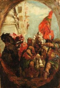 Der Triumph Des Mordechai. by Paolo Veronese (Caliari)