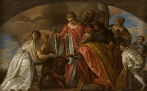 Allegoria Con Il Doge Sebastiano Venier by Paolo Veronese (Caliari)