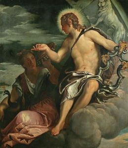 Orpheus And Eurydice by Paolo Veronese (Caliari)
