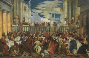 Scena Di Banchetto